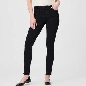 Paige Verdugo Ultra Skinny Black Jeans